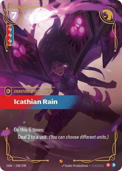 Icathian Rain, Origins 248/298
