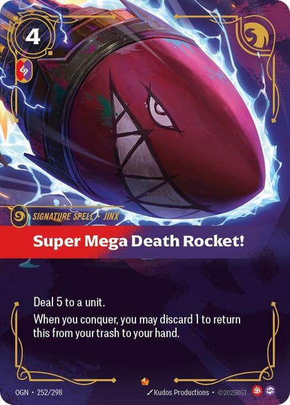 Super Mega Death Rocket!, Origins 252/298