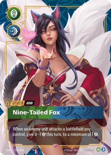 Ahri - Nine-Tailed Fox, Origins 255/298