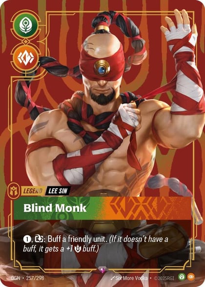 Lee Sin - Blind Monk, Origins 257/298