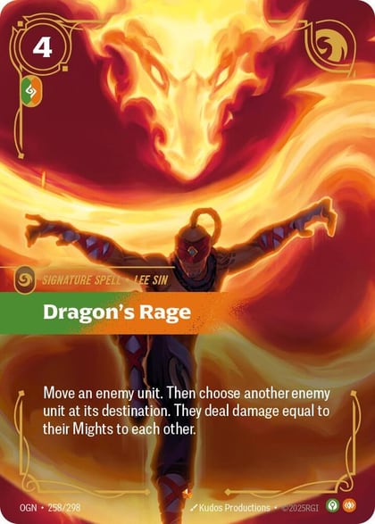 Dragon's Rage, Origins 258/298