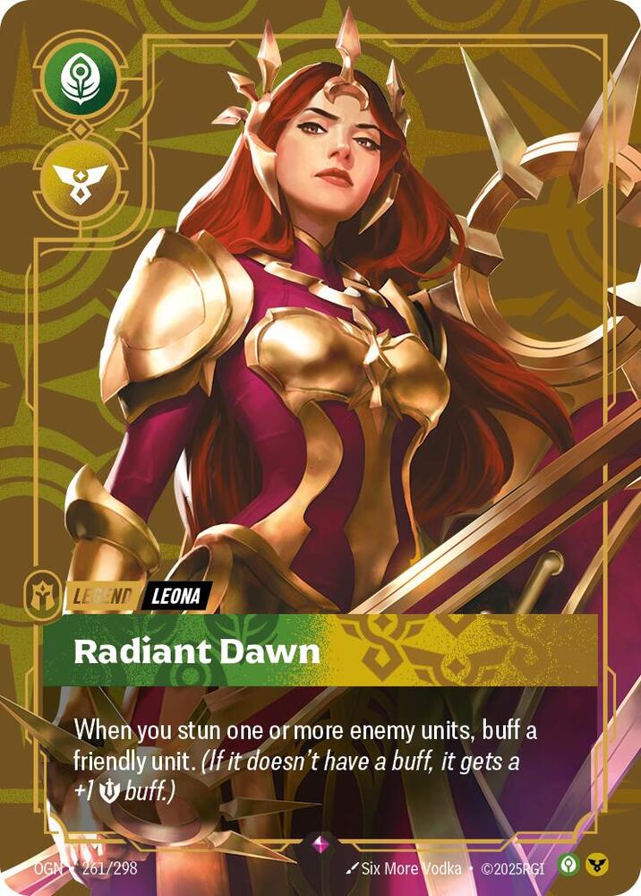 Leona - Radiant Dawn, Origins 261/298