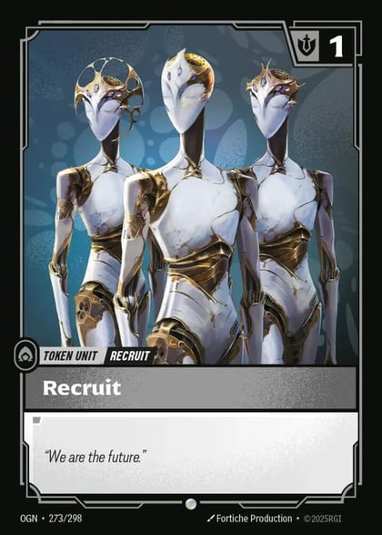 Recruit (273) // Buff, Origins 273/298