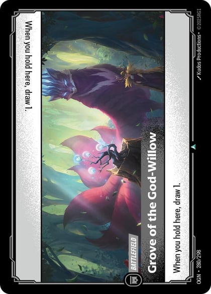 Grove of the God-Willow, Origins 280/298