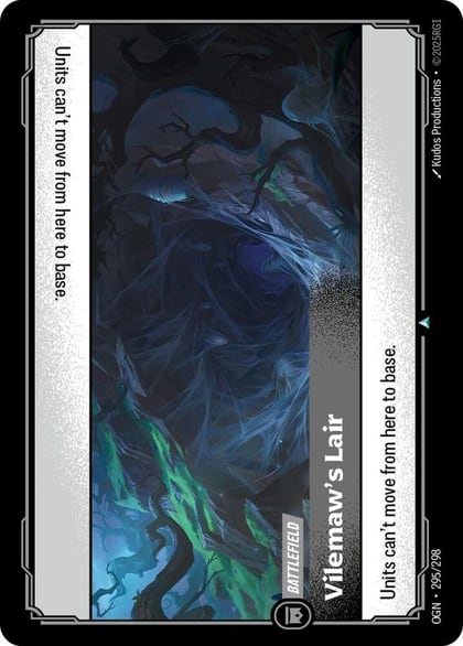 Vilemaw's Lair, Origins 295/298