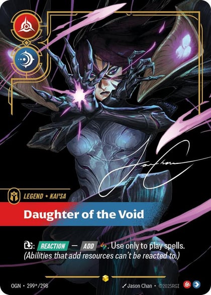 Kai'Sa - Daughter of the Void (Signature), Origins 299*/298