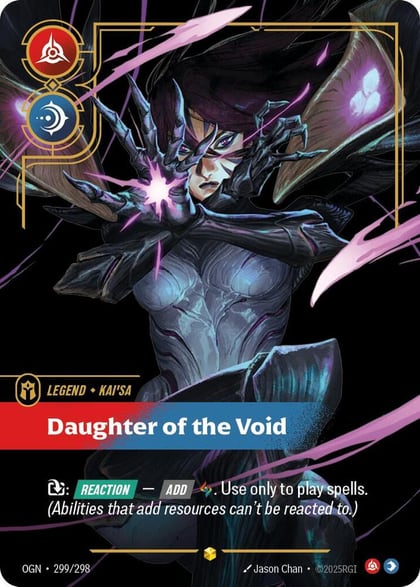 Kai'Sa - Daughter of the Void (Overnumbered), Origins 299/298