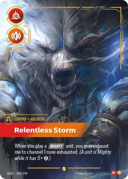 Volibear - Relentless Storm (Overnumbered), Origins 300/298