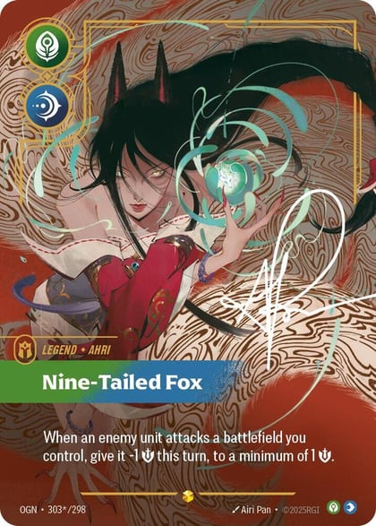Ahri - Nine-Tailed Fox (Signature), Origins 303*/298