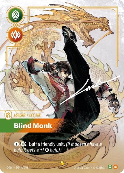 Lee Sin - Blind Monk (Signature), Origins 304*/298