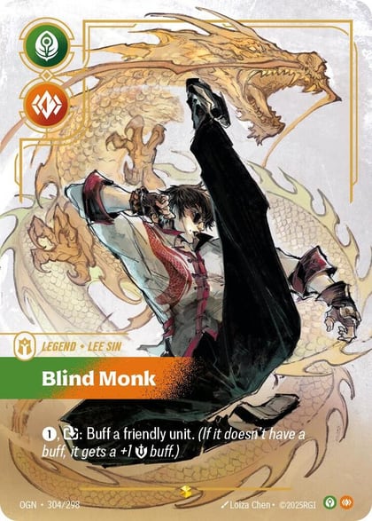 Lee Sin - Blind Monk (Overnumbered), Origins 304/298