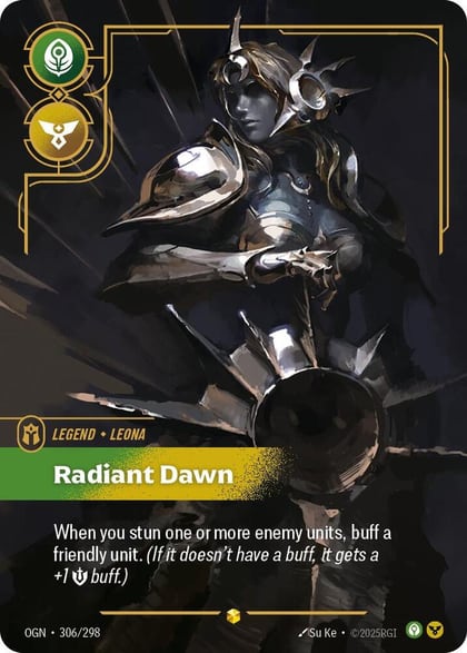 Leona - Radiant Dawn (Overnumbered), Origins 306/298