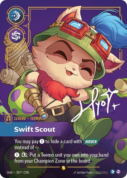 Teemo - Swift Scout (Signature), Origins 307*/298
