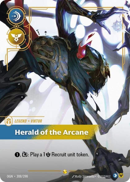 Viktor - Herald of the Arcane (Overnumbered), Origins 308/298