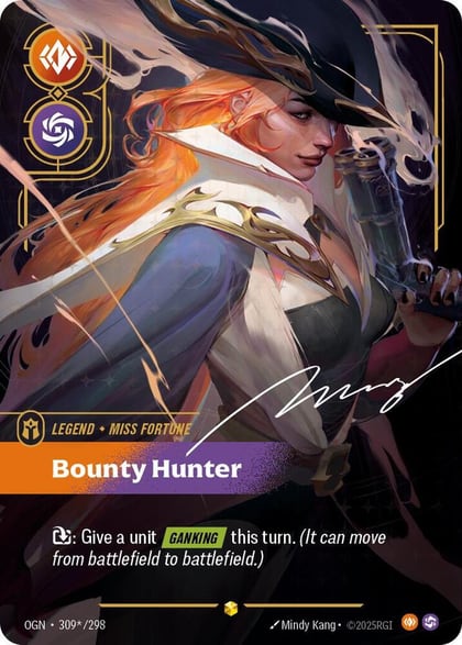 Miss Fortune - Bounty Hunter (Signature), Origins 309*/298