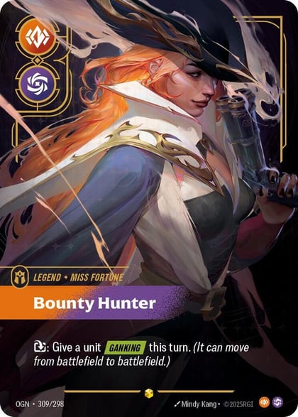 Miss Fortune - Bounty Hunter (Overnumbered), Origins 309/298