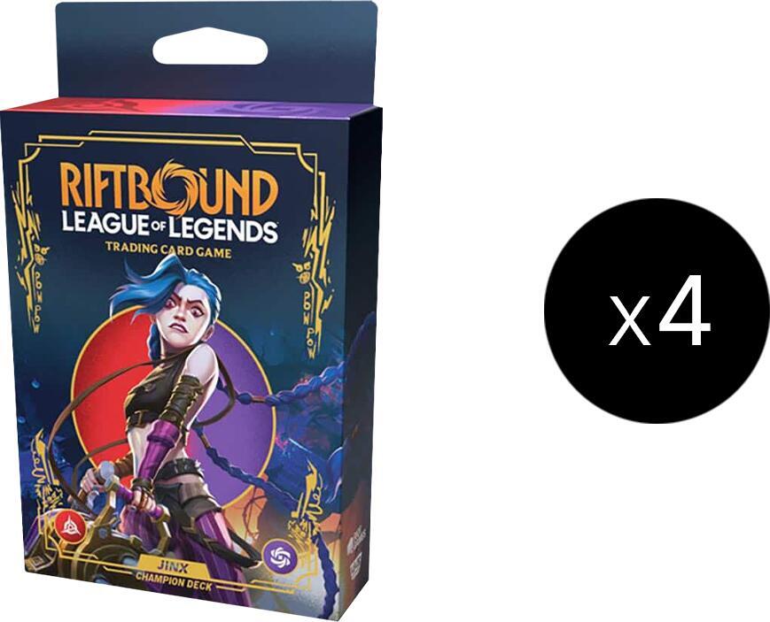 Origins - Champion Deck (Jinx) Display, Origins P635372