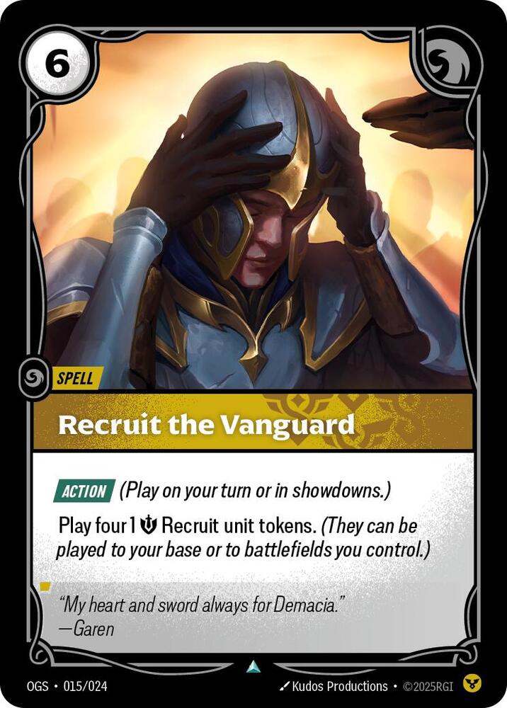 Recruit the Vanguard, Origins: Proving Grounds 015/024