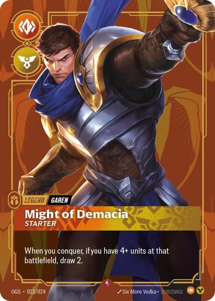 Garen - Might of Demacia (Starter), Origins: Proving Grounds 023/024