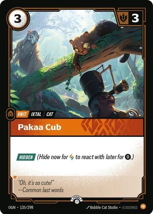 Pakaa Cub, Riftbound Organized Play Promotional Cards 135/298