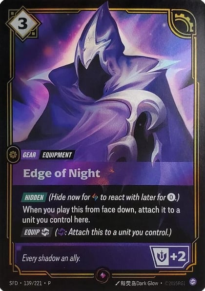 Edge of Night (Top 8), Riftbound Organized Play Promotional Cards 139/221