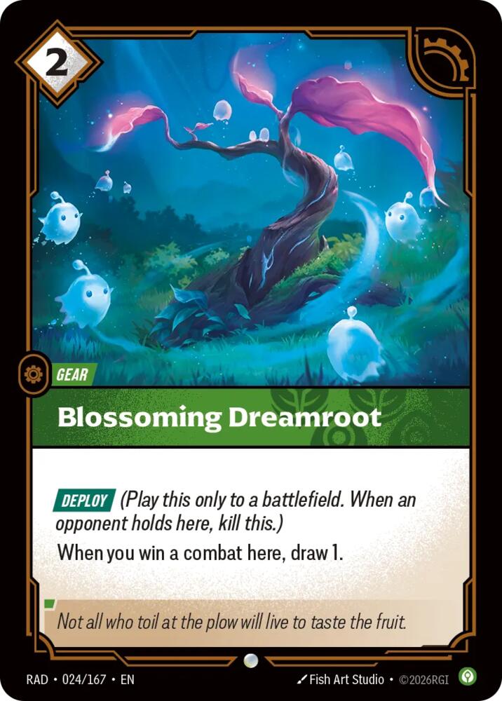 Blossoming Dreamroot, Radiance 024/167