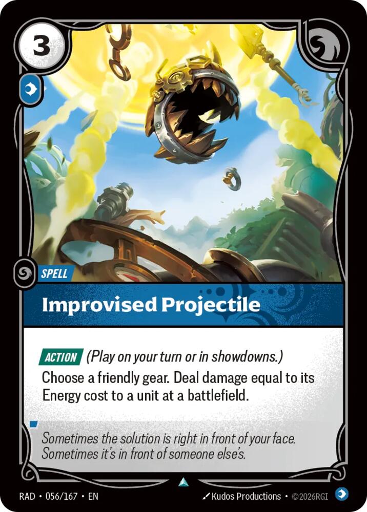 Improvised Projectile, Radiance 056/167