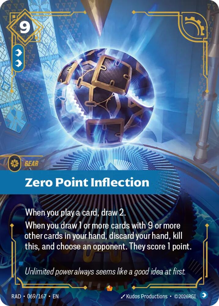 Zero Point Inflection, Radiance 069/167