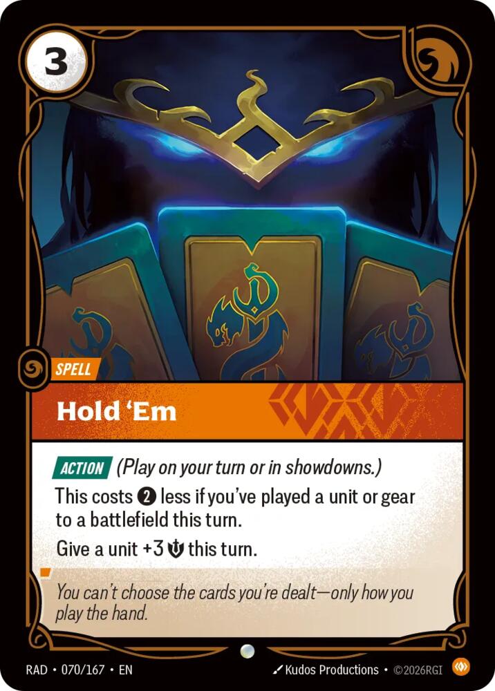 Hold 'Em, Radiance 070/167