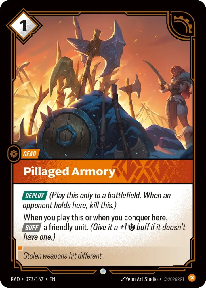 Pillaged Armory, Radiance 073/167