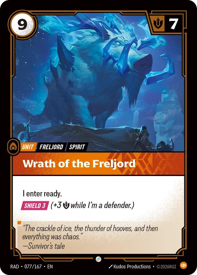 Wrath of the Freljord, Radiance 077/167