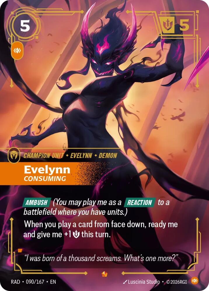 Evelynn, Consuming, Radiance 090/167