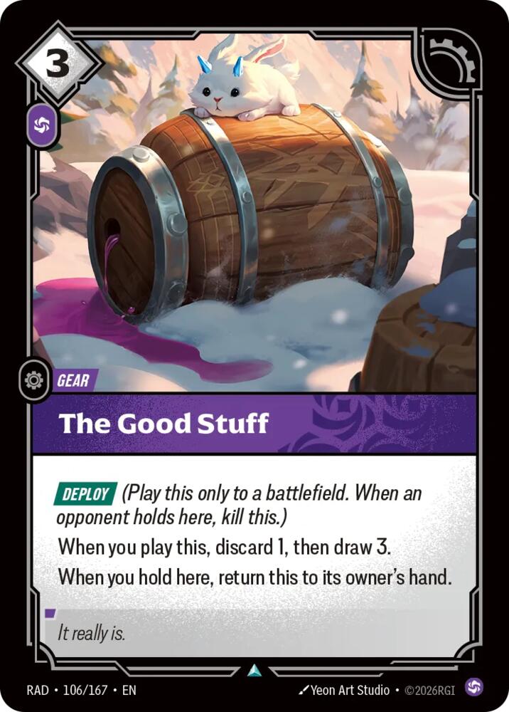 The Good Stuff, Radiance 106/167