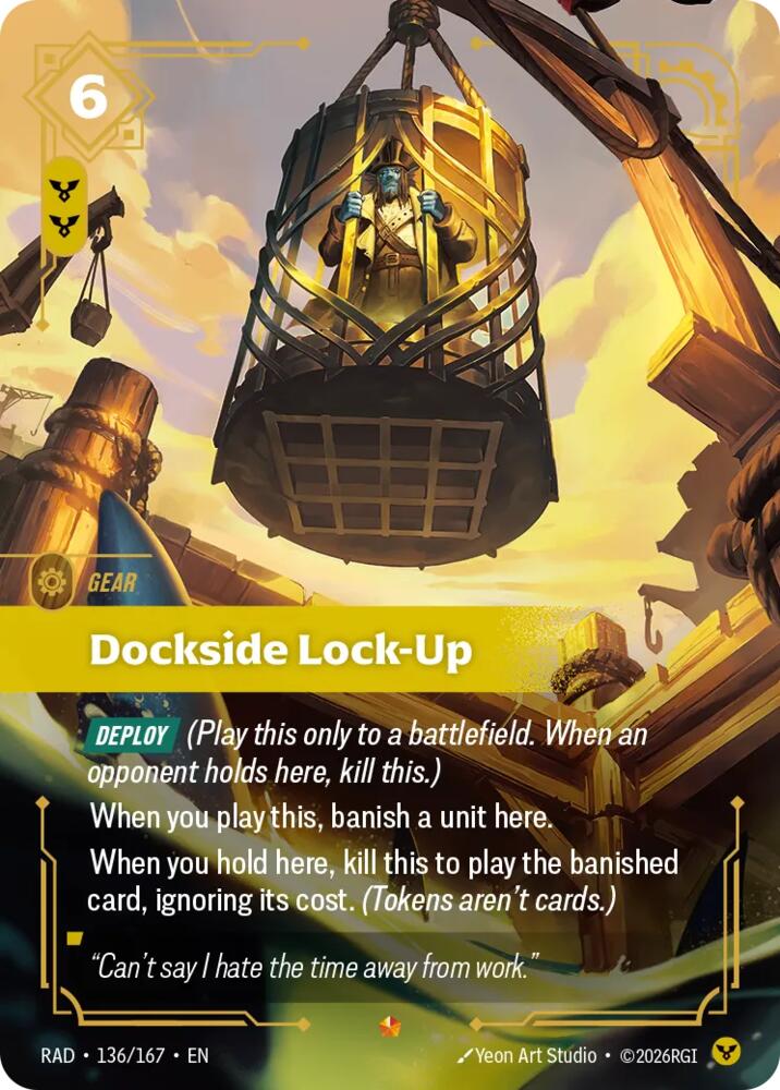 Dockside Lock-Up, Radiance 136/167