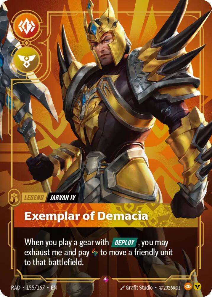 Jarvan IV, Exemplar of Demacia, Radiance 155/167