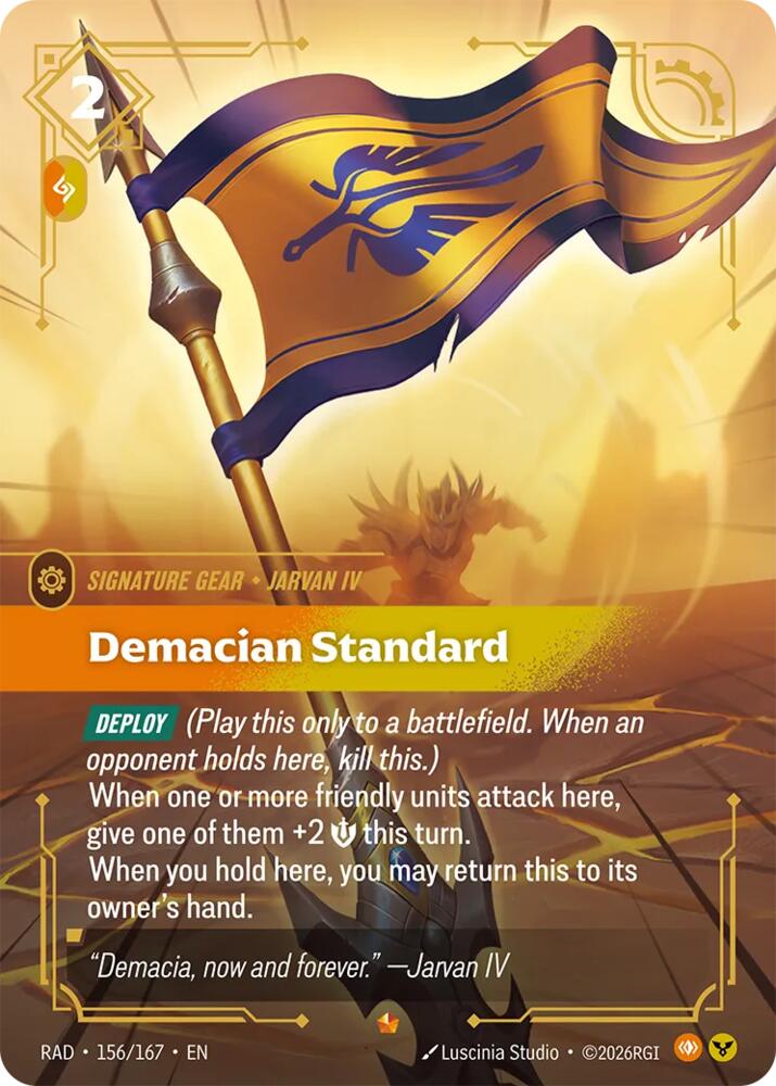 Demacian Standard, Radiance 156/167