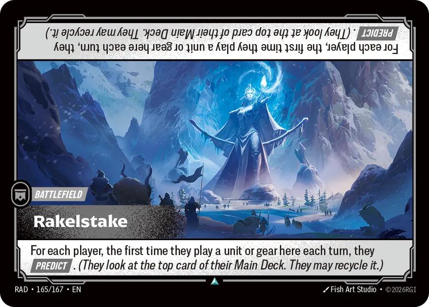 Rakelstake, Radiance 165/167