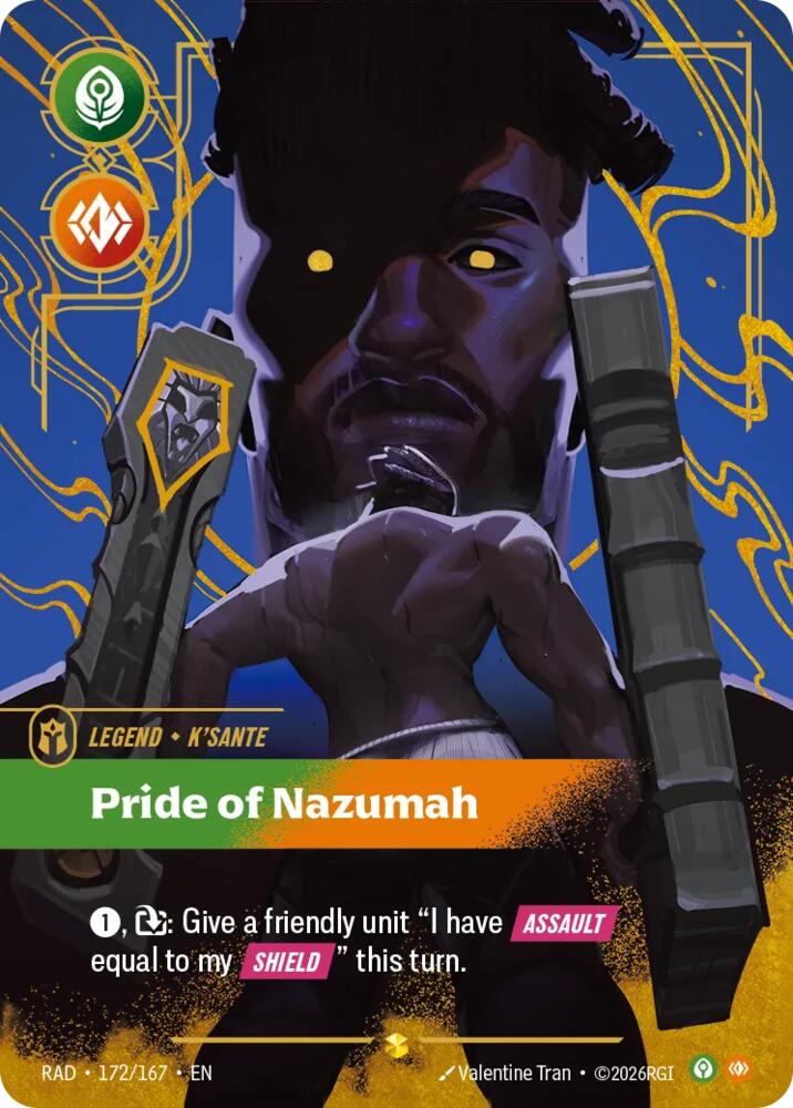 K'Sante, Pride of Nazumah (Overnumbered), Radiance 172/167