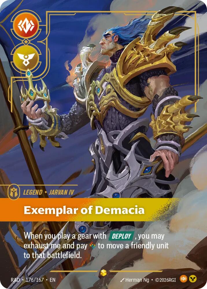 Jarvan IV, Exemplar of Demacia (Overnumbered), Radiance 176/167