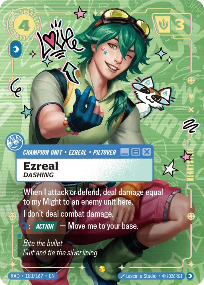 Ezreal, Dashing (Overnumbered), Radiance 180/167
