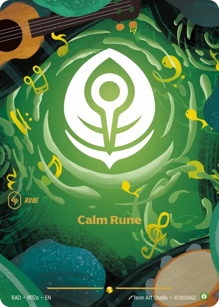 Calm Rune (R02a), Radiance R02a