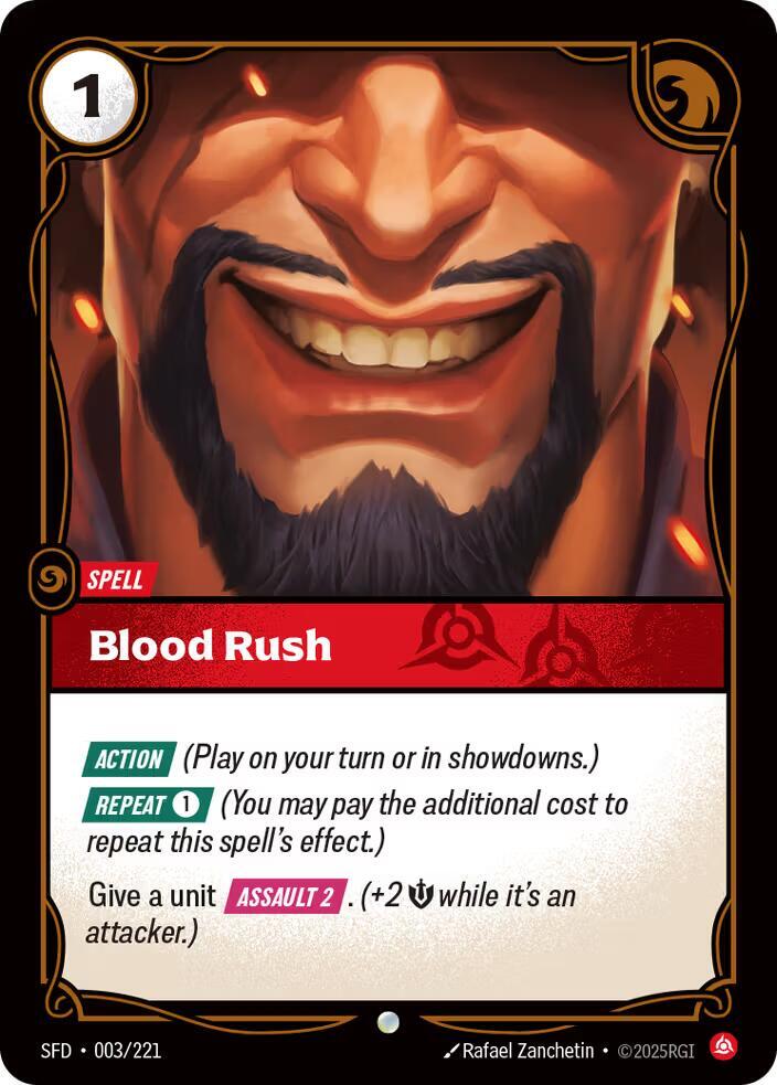 Blood Rush, Spiritforged 003/221