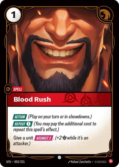 Blood Rush, Spiritforged 003/221