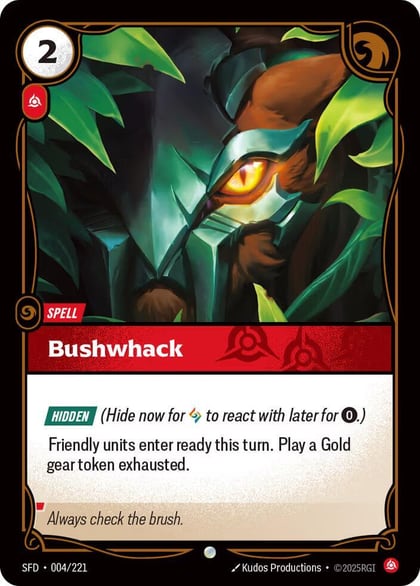 Bushwhack, Spiritforged 004/221