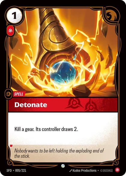 Detonate, Spiritforged 005/221