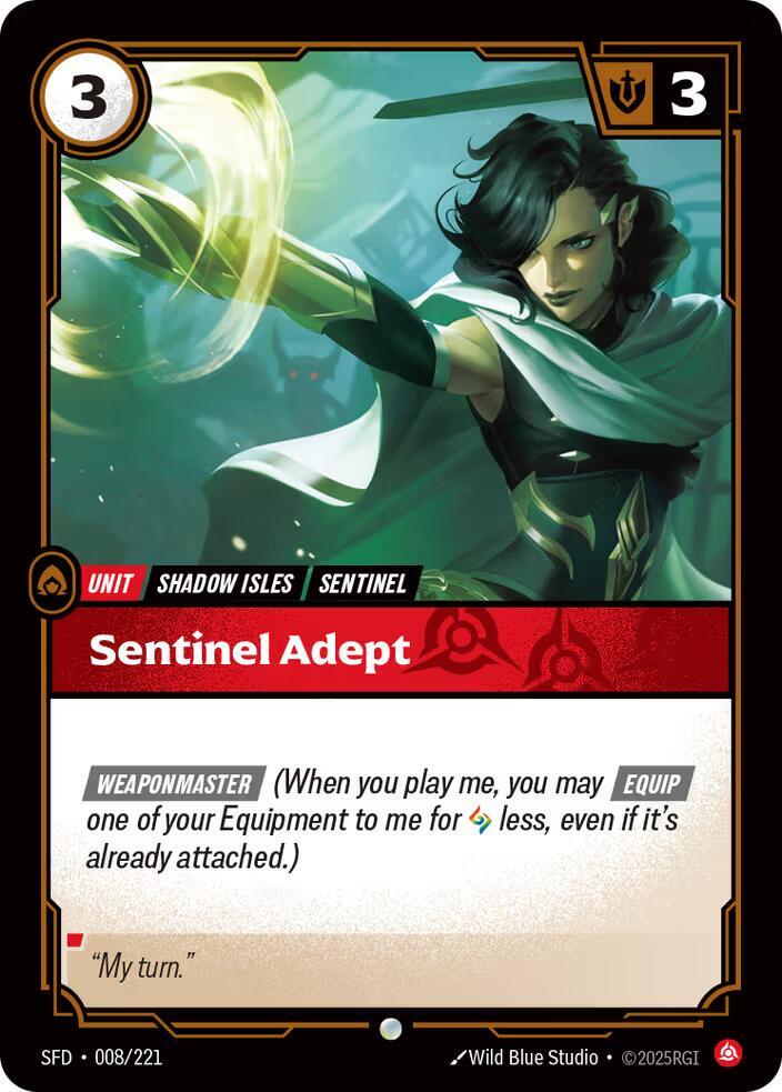 Sentinel Adept, Spiritforged 008/221