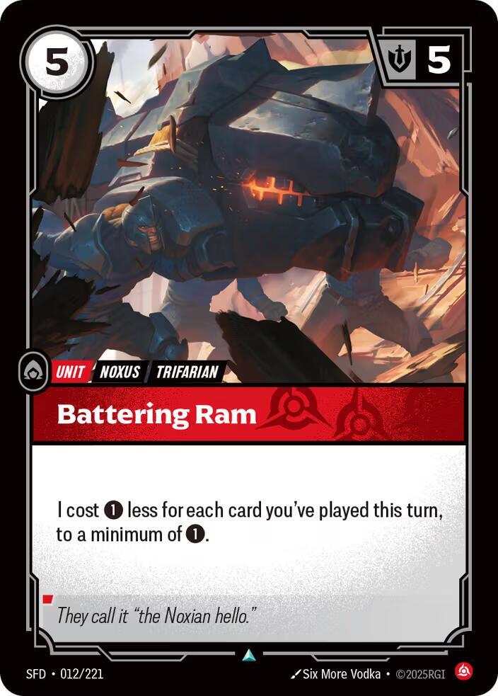 Battering Ram, Spiritforged 012/221