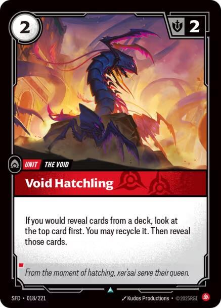 Void Hatchling, Spiritforged 018/221