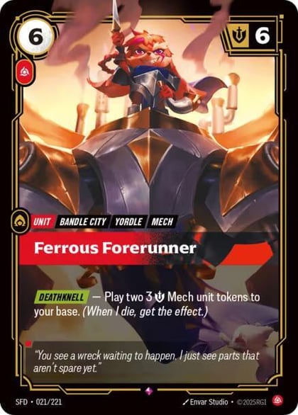 Ferrous Forerunner, Spiritforged 021/221