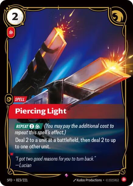 Piercing Light, Spiritforged 023/221